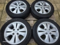 Лети джанти 14ки 4х100 Hyundai + летни гуми 175/60/14 Hankook, снимка 2