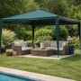 Просторна градинска шатра - стабилна конструкция и водоустойчива рамка, снимка 7