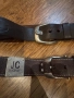 Два броя мъжки колани 100%кожа , снимка 3