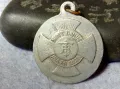 SINT UNUM INA EN ΩΣIN Стар ПОСРЕБРЕН Или СРЕБЪРЕН МЕДАЛ ИКОНКА АВТОРСКА на Bouix ДВУСТРАННА 48821, снимка 6