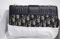 Елегантна дамска чанта Blue Dior Oblique Jacquard, снимка 3