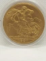 позлатена Английска монета репродукция , снимка 2