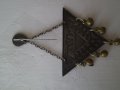 стара Българска фолклорна възрожденска  брошка -накит, снимка 2