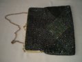 Ретро Дамска чанта портмоне стъклена мъниста хемелеон , снимка 8
