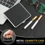 Кожена Табакера за Цигари 80мм 100мм и Slim. Табакери за Цигари Черна Кожа. Подарък за Пушачи, снимка 9