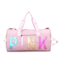 Спортен сак Pink, gym bag, travel bag, чанта за фитнес, снимка 1 - Сакове - 41413787