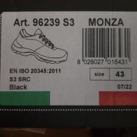 Работни обувки MONZA LOW S3  номер43, снимка 3 - Други - 41759657