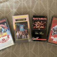 IRON MAIDEN VHS Колекция Видео Касети, снимка 1 - Други музикални жанрове - 41979512