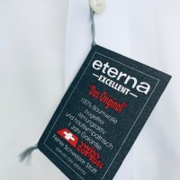 Бяла риза швейцарски памук ETERNA EXCELLENT , снимка 4 - Ризи - 38906988