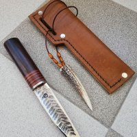 Ръчно изработен ловен нож от марка KD handmade knives ловни ножове, снимка 12 - Ножове - 34478488
