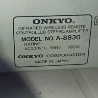 Усилвател ONKYO A8830, снимка 4 - Ресийвъри, усилватели, смесителни пултове - 40421026