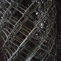 Мрежа оградна плетена, с ПВЦ покритие, тъмно зелено, Височина 150 см, Дължина 10 метра , снимка 1 - Огради и мрежи - 40039994