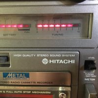 Радиокасетофон Hitachi TRK 9140E, снимка 3 - Радиокасетофони, транзистори - 40546761