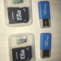 Продавам micro USB card 512 GB plus adapter , снимка 1 - USB Flash памети - 40288989