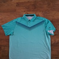 NIKE Men's Dry Stripe Golf Polo - страхотна мъжка тениска 2ХЛ, снимка 6 - Тениски - 40405394