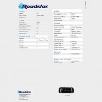 Радио будилник Roadstar CLR-2477 с LED дисплей, снимка 3 - Други - 40133331