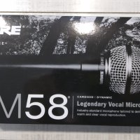 Чисто нова кутия от микрофон SHURE с калъф, снимка 1 - Микрофони - 44443999