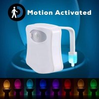 LED осветление за тоалетна чиния със сензор за движение – променящи се светлини, снимка 3 - Други стоки за дома - 41453294