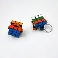 Кубче ня Рубик мини ключодържател, снимка 3 - Други игри - 41627844