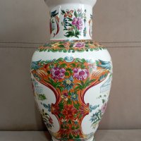 Комплект от две старинни порцеланови вази - ваза, снимка 3 - Вази - 39484999
