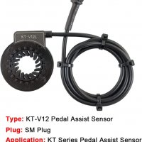 KT-PAS-V12L-SM сензор за подпомагане на педала за електрически велосипед кабел 100см, снимка 1 - Аксесоари за велосипеди - 39812184