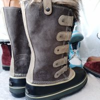 КАТО НОВИ водоустойчиви апрески SOREL® Snow Boots North Star, 39 -40 боти,100% ЕСТЕСТВЕНА КОЖА,ботуш, снимка 8 - Дамски апрески - 44242535