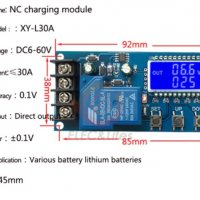Модул за управление на заряда на батерий и акумулатори 6-60v до 30A, снимка 2 - Друга електроника - 34619801