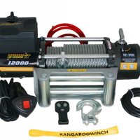 Лебедка електрическа KangarooWinch/PowerWinch K 12000 lbs 12V - НОВА, снимка 1 - Аксесоари и консумативи - 13709861