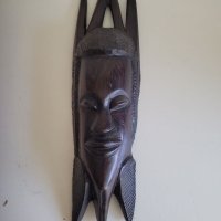 Африканска маска , снимка 1 - Антикварни и старинни предмети - 41323808