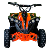 ATV SPORT TOURIST 1200W - Orange Детско Електрическо, снимка 5 - Мотоциклети и мототехника - 44552761