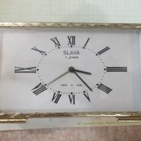Часовник будилник "SLAVA" работещ - 4, снимка 1 - Други - 34408057