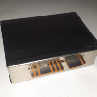 Стара електронна платка в метална кутия, снимка 2 - Друга електроника - 44841386