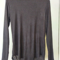 Дамско поло с рипс структура , снимка 1 - Блузи с дълъг ръкав и пуловери - 44805104