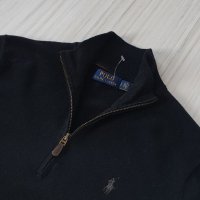 POLO Ralph Lauren Wool Merino Half Zip Mens Size S НОВО! ОРИГИНАЛ! Мъжки Пуловер!, снимка 1 - Пуловери - 39349465