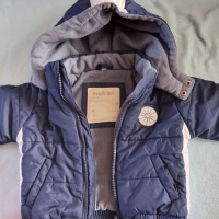 Зимно, дебело яке за момче 9-12 месеца, 74-80 размер , снимка 4 - Бебешки якета и елеци - 36087452