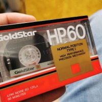 Чисто нова аудио касета Goldstar HP60, снимка 1 - Аудио касети - 35762666