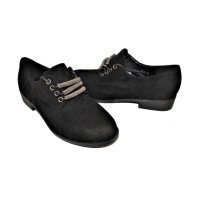 Дамски велурени обувки с връзки 3507-2, снимка 2 - Дамски ежедневни обувки - 44381220