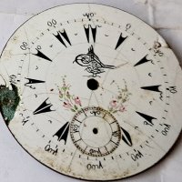 Интересен циферблат за турски часовник от 19ти век,с тугра., снимка 1 - Антикварни и старинни предмети - 42044294