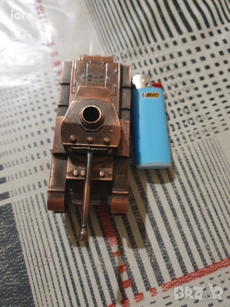 бронзов танк запалка, снимка 1
