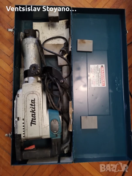 ПРОМОЦИЯ!!!Продавам ОРИГИНАЛЕН ЯПОНСКИ Къртач Makita 1500W HM1304B /27,5 J/, снимка 1