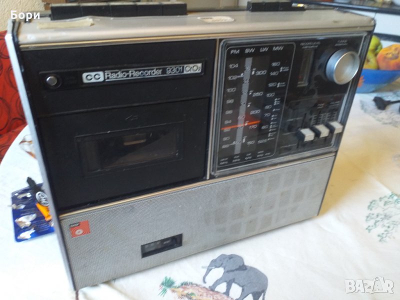 BASF CC Radio-Recorder 9301 CrO2  Радиокасетофон, снимка 1