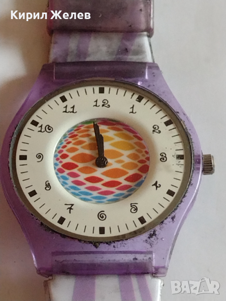 Красив детски часовник с животни интересен модел  16612, снимка 1