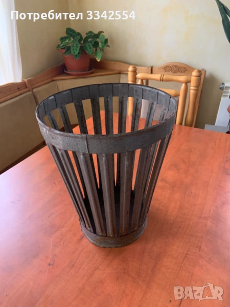 КОШЧЕ КОШ ЗА СМЕТ ОТ СОЦА МЕТАЛ ЕТИКЕТ-БЪЛГАРИЯ, снимка 1