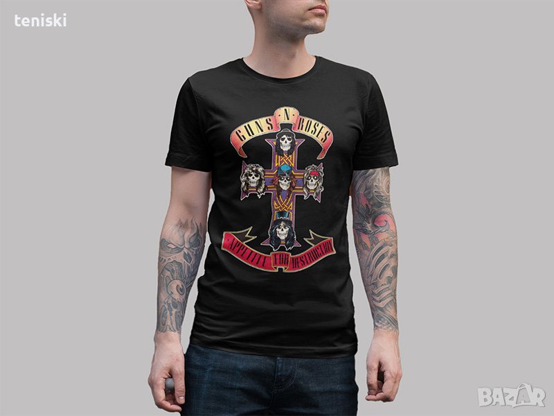 Тениска Guns N' Roses 7 модела всички размери , снимка 1
