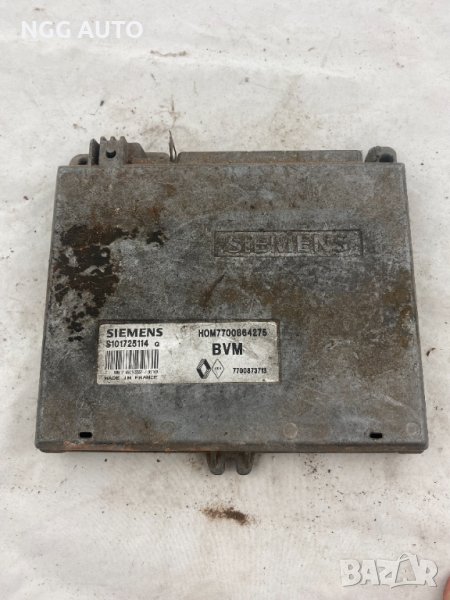 Компютър Двигател ECU за  Renault Laguna 1.8 , SIEMENS, S101725114 Q, HOM7700864275, 7700873713, 60 , снимка 1