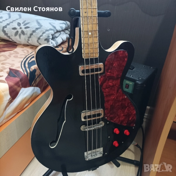 електро акустична бас китара, снимка 1