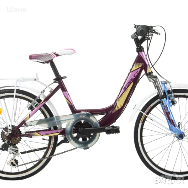 Детски велосипед Sprint Starlet 20", Hardtail лилав, снимка 1