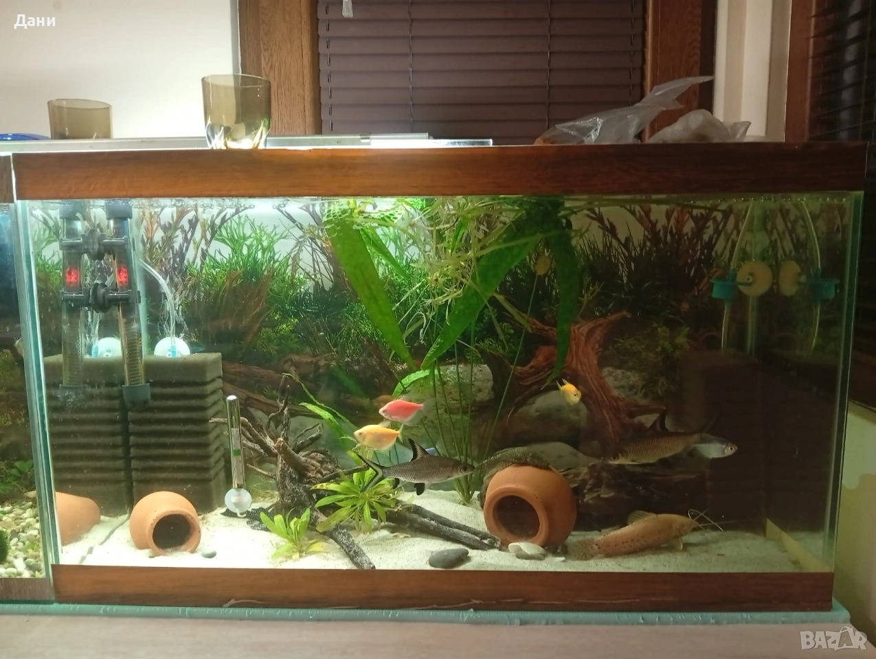 аквариум 70 дъл. /29 шир. /40 вис. (80) литра. , снимка 1