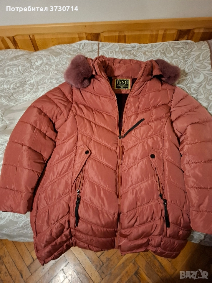 Макси зимно дамско яке, снимка 1