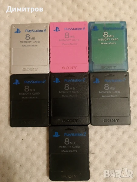 Оригинални мемори карти за пс2/Playstation 2/ps2, снимка 1